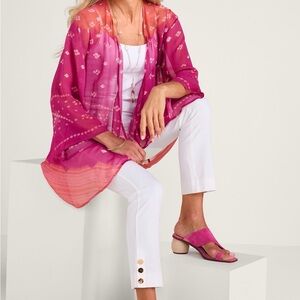 Soft Surroundings Laguna Sheer Topper